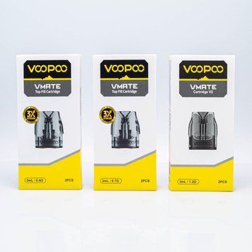 Картридж Voopoo Vmate, Max, Pro, E, Infinity, PRO Power Edition, i2, V.Thru Pro Kit 3ml 1794 фото