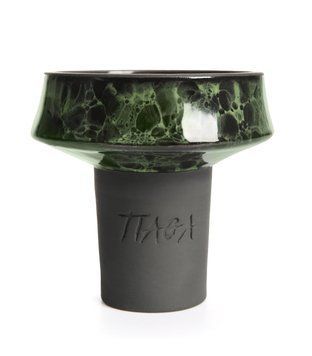Глиняна чаша для кальяну Tiaga Star Green 2212 фото