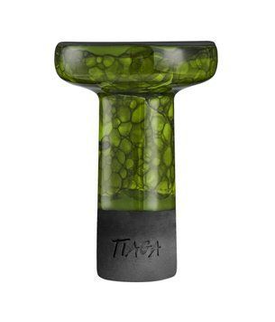 Глиняна чаша для кальяну Tiaga Drops Green 2217 фото